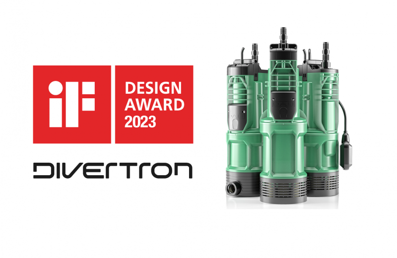 DIVERTRON GEWINNT DEN iF DESIGN AWARD 2023